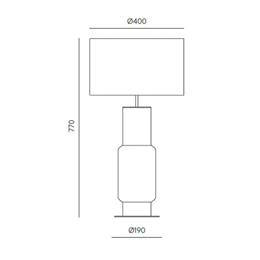 Noa Table Lamp With Shade