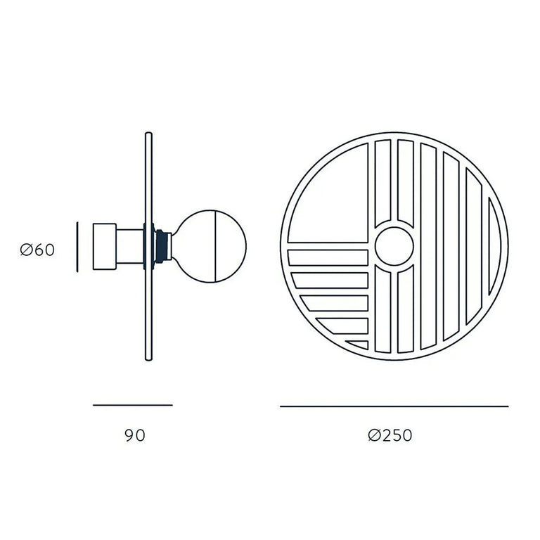 Line 50mm Wall Light