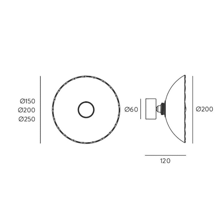 Lotto LED Small Wall Light
