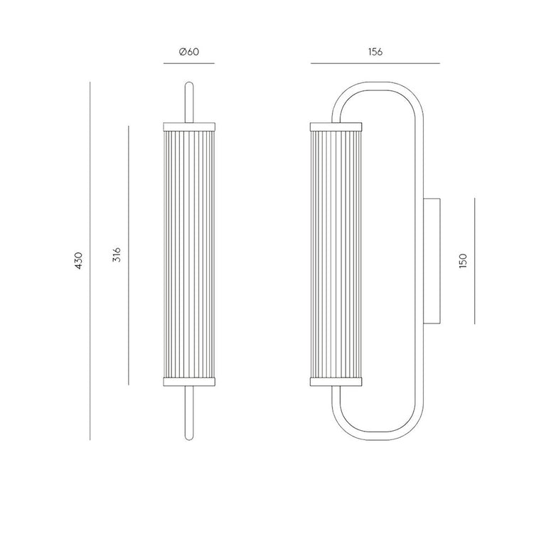 Ison LED Table Lamp Matt Black - ARO.A1298/NEG