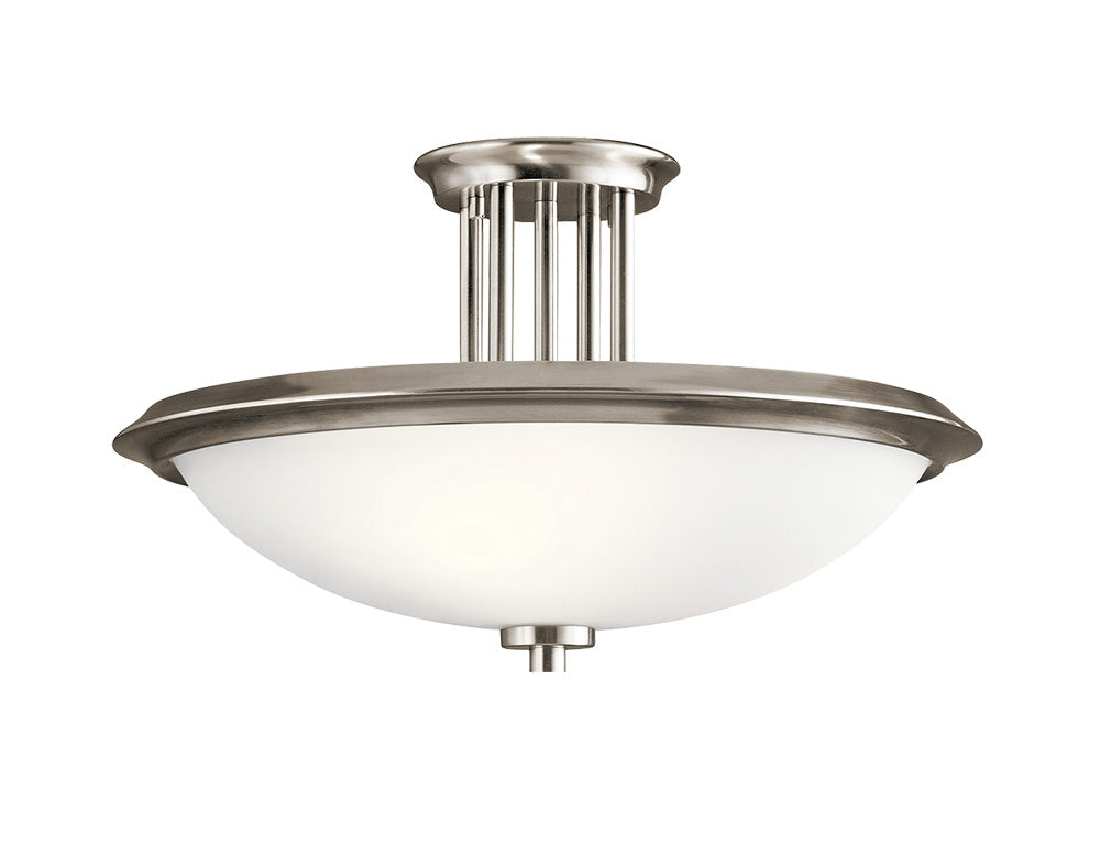 Dreyfus 3 Light Semi Flush Classic Pewter - KL/DREYFUS/SFCLP