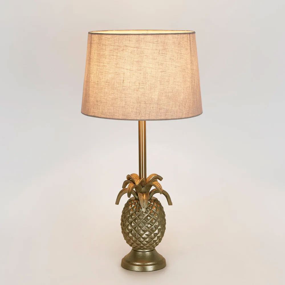 St Martin Table Lamp Antique Brass With Shade - ELANK25758AB