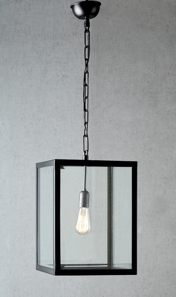 Archie Rose Small Pendant Black - ELANK32538BLK