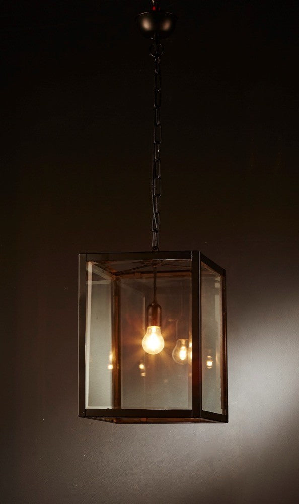 Archie Rose Small Pendant Black - ELANK32538BLK