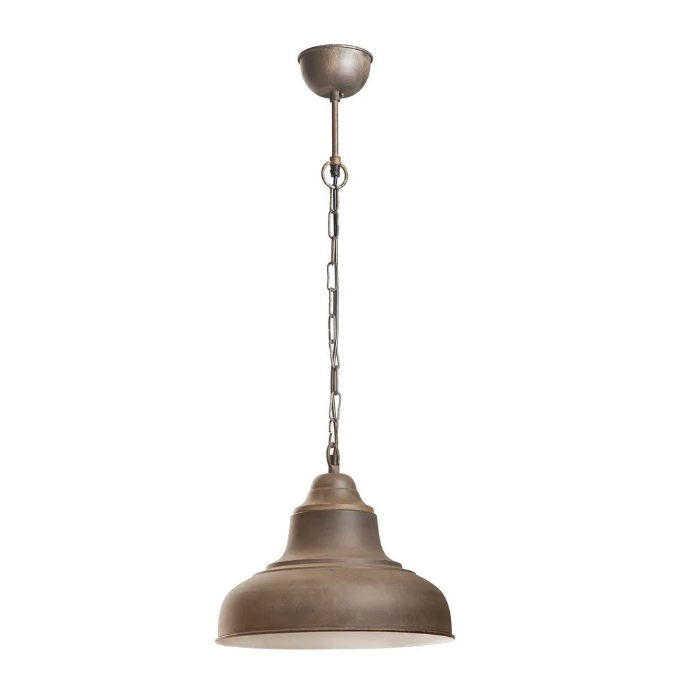 Brasserie Pendant Small Rust - ELANK39901RUST