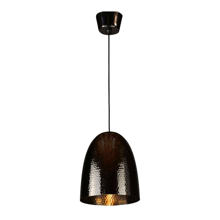 Dolce Beaten Pendant Charcoal - ELAWEGGBEACHA