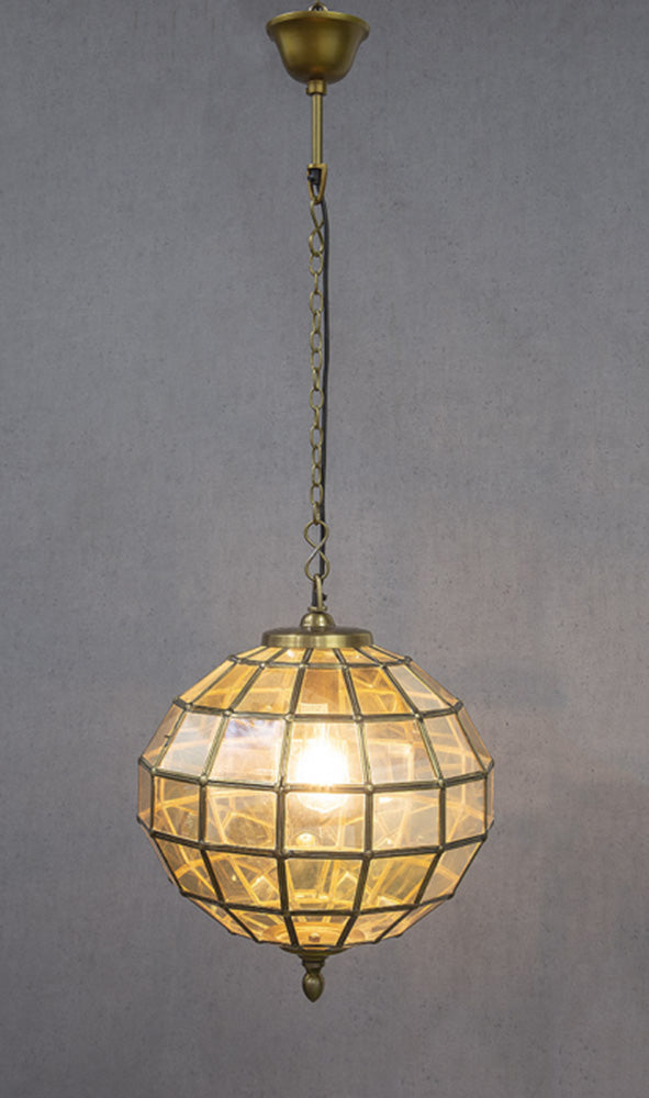 Prince Albert 1 Light Pendant Medium Brass - ELCIT5164M