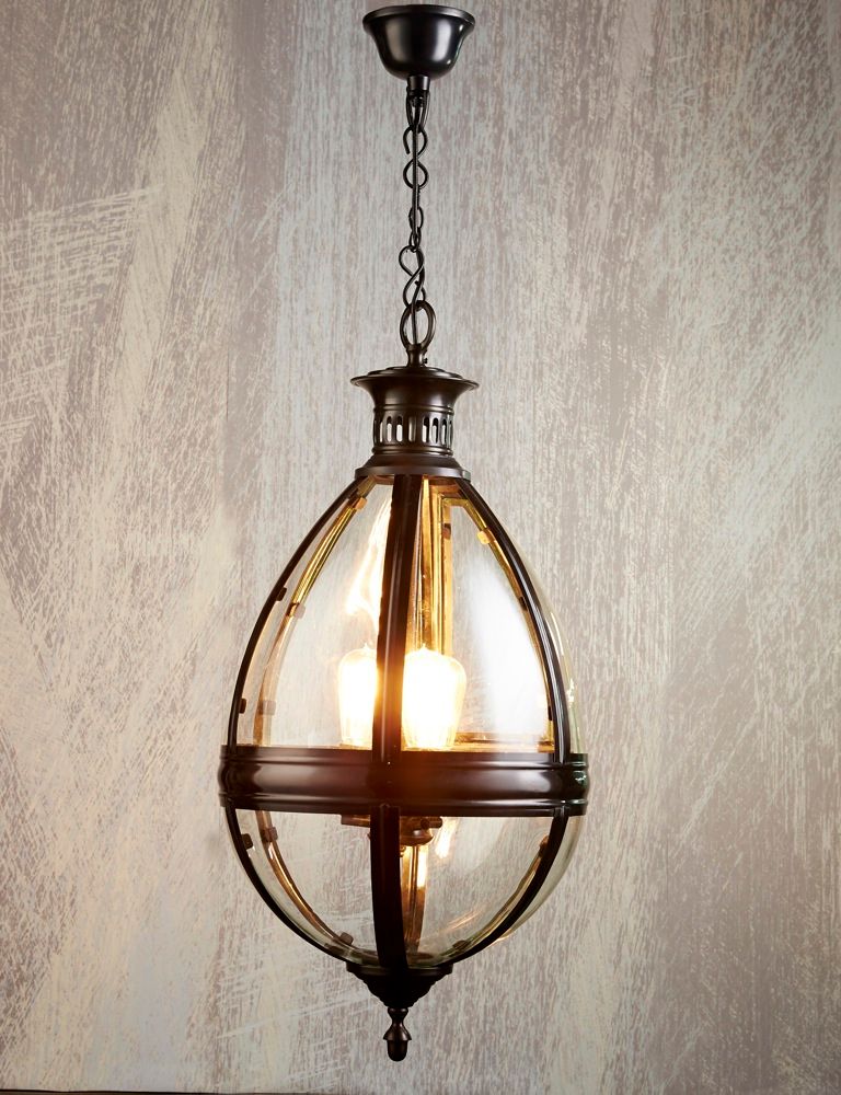 Saville Lantern Black - ELCITFR3975FLBR