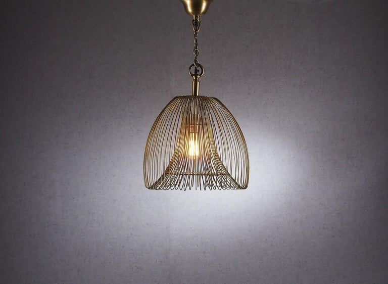Baker Large Pendant Gold - ELCITFR4349LGLD