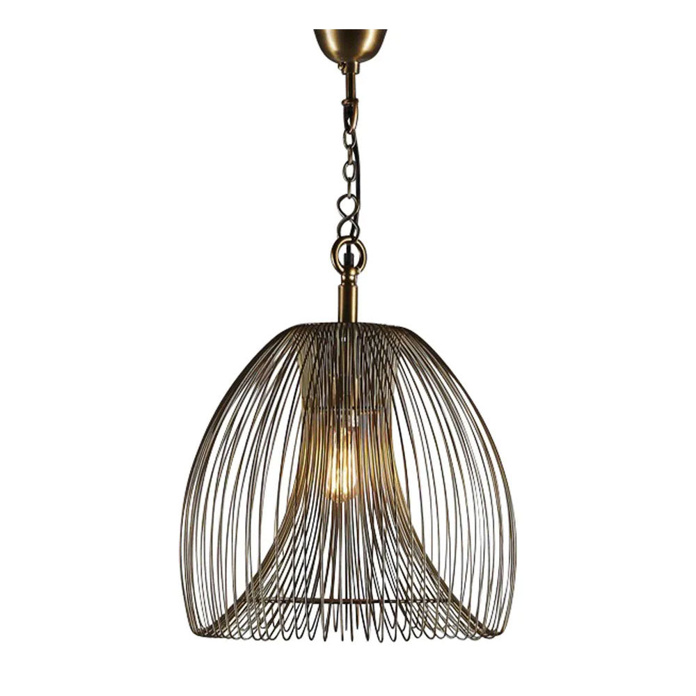 Baker Large Pendant Gold - ELCITFR4349LGLD