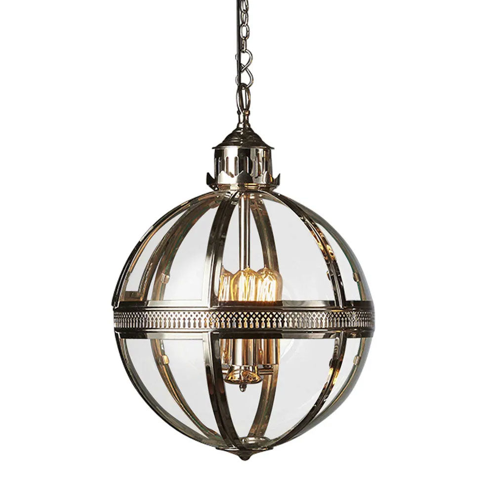 Saxon Pendant Medium Shiny Nickel - ELCITWRT18MAS