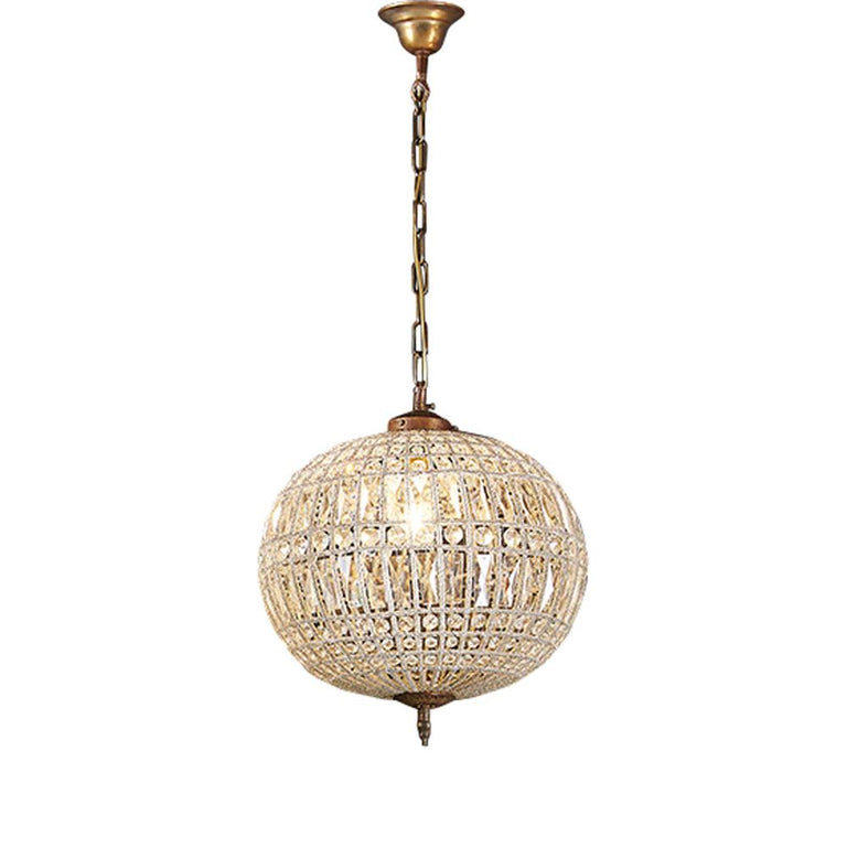 Palermo Chandelier Small Antique Brass - ELD03