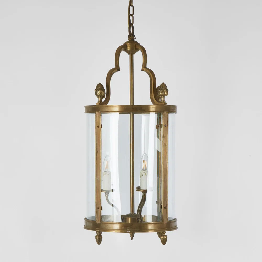 Medina Chandelier Antique Brass - ELD2295