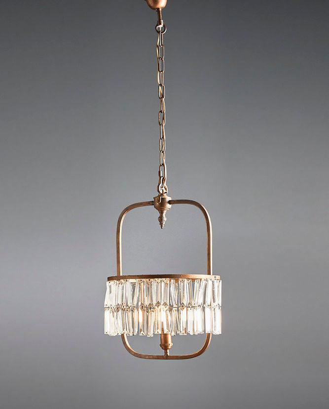 Toronto Chandelier Antique Brass - ELD45