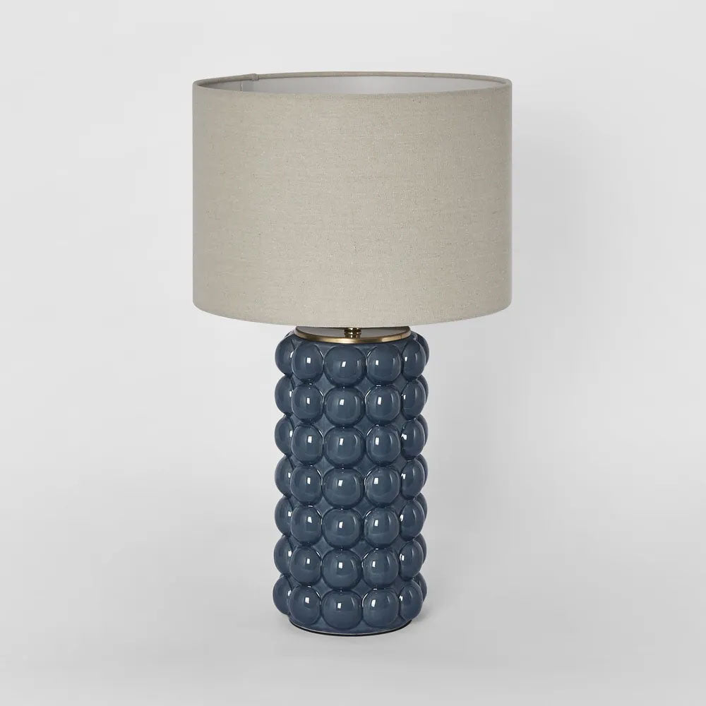 Condotti Table Lamp With Shade Blue - ELFY0680BL-2