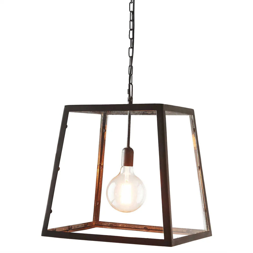 Theo Industrial Pendant Black - ELHK2126M