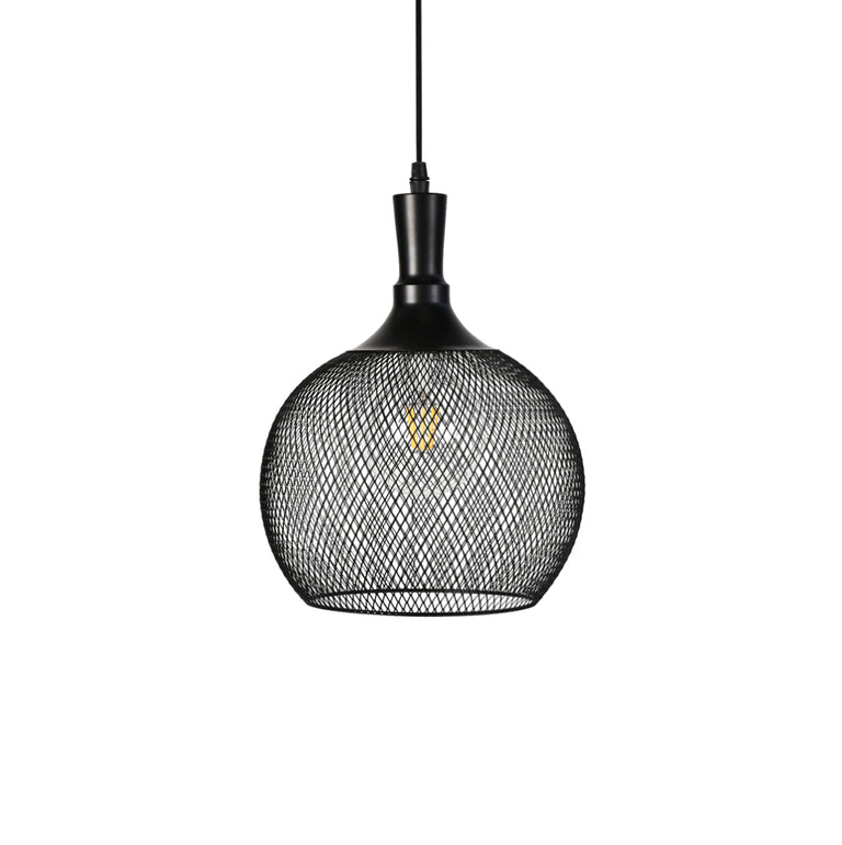 Mesh Eliza Pendant Black