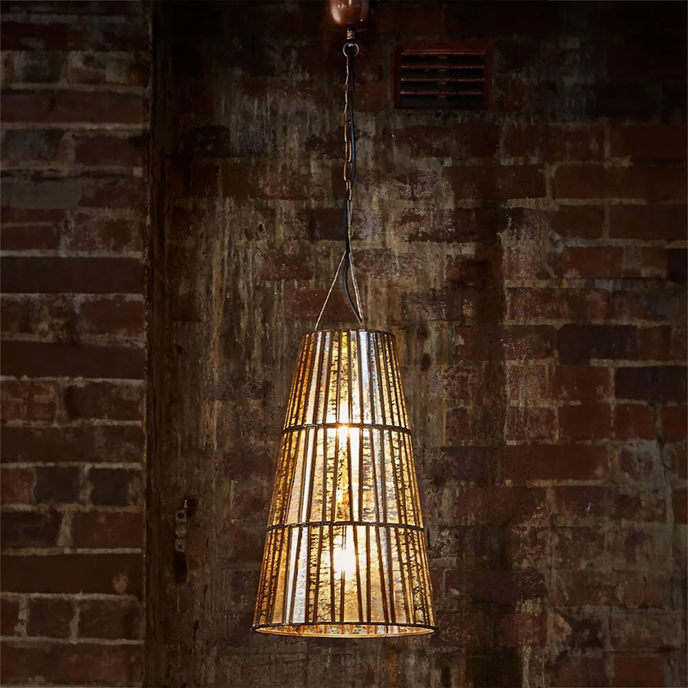 Cleveland Large Pendant Brass - ELJE13744