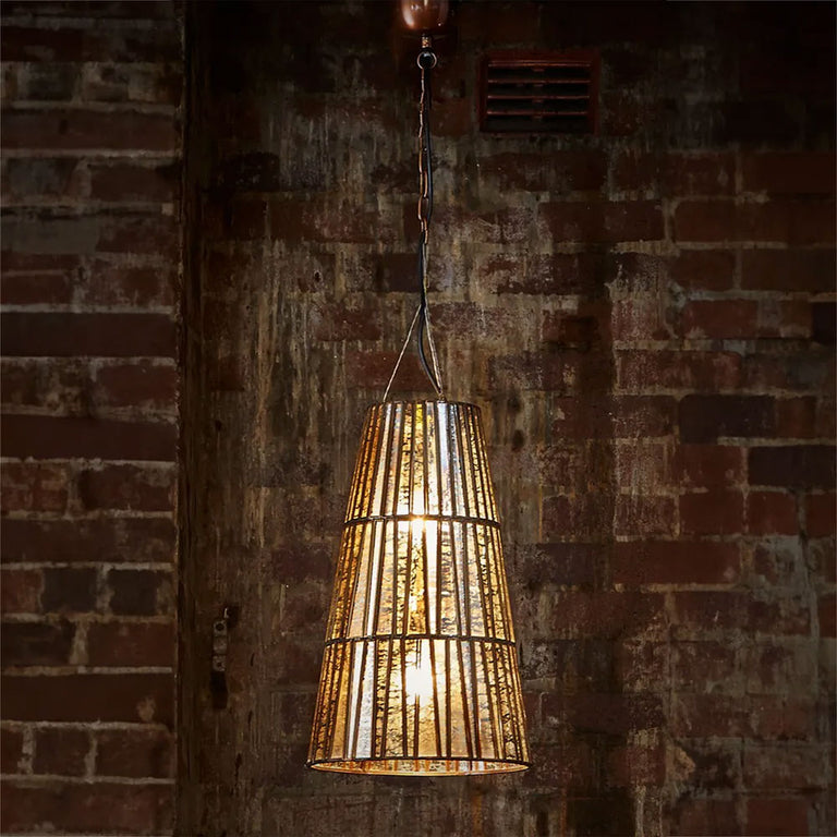 Cleveland Large Pendant Brass - ELJE13744