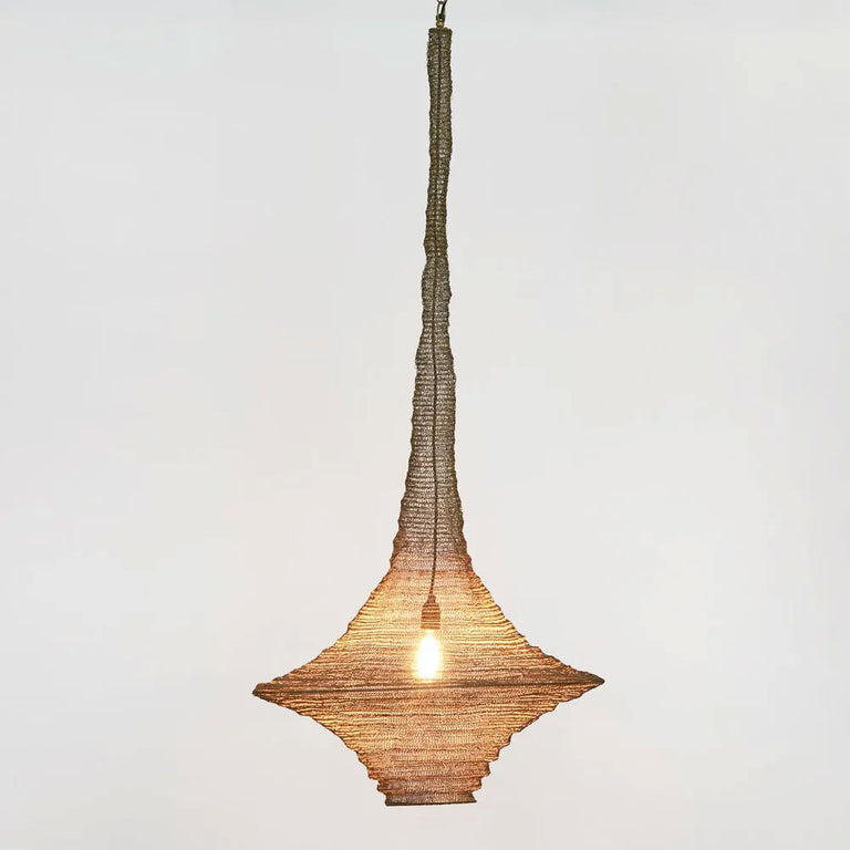 Santa Monica Pendant Antique Brass - ELMA18304AB
