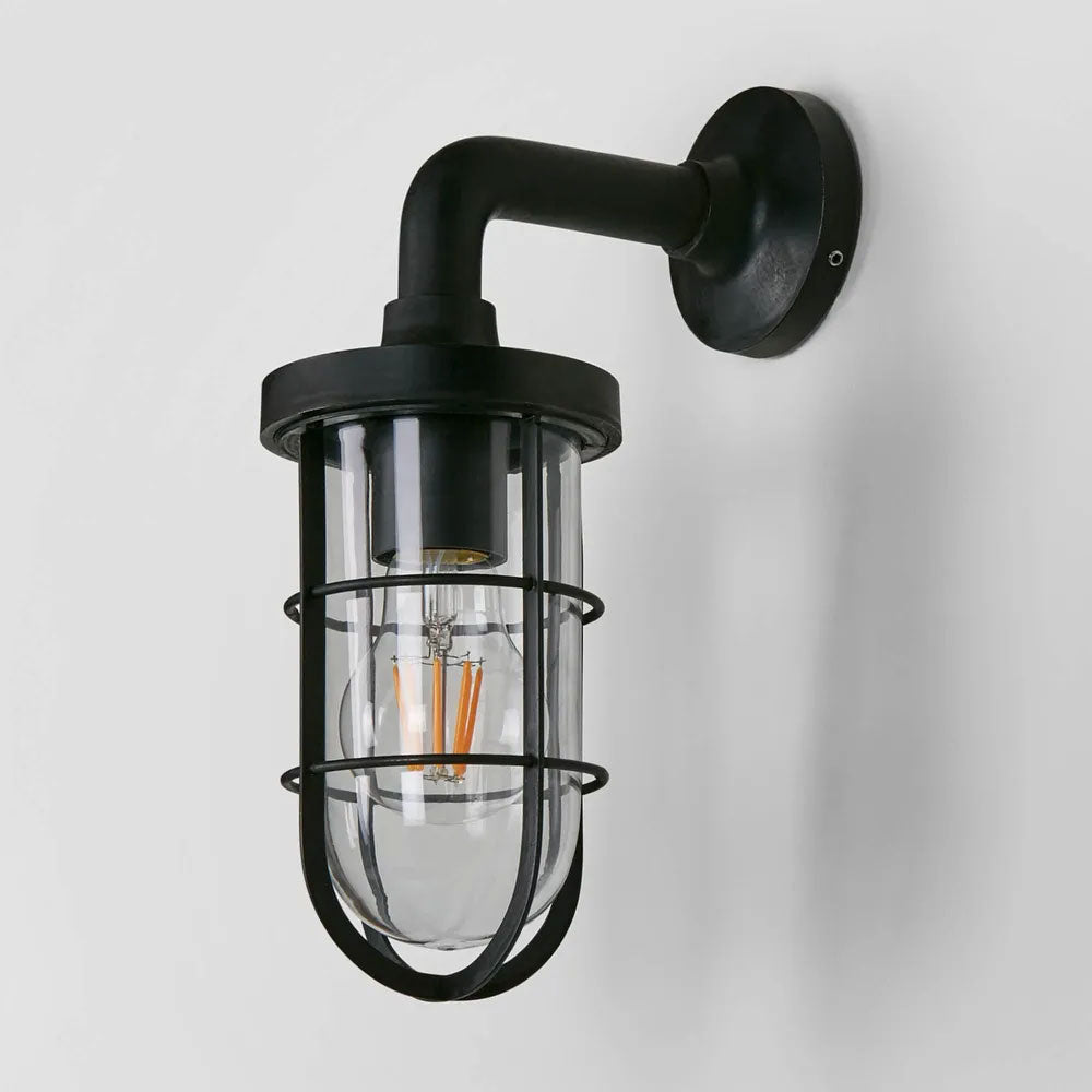 Submarine Outdoor Wall Light Black IP54 - ELPIM30517BLK