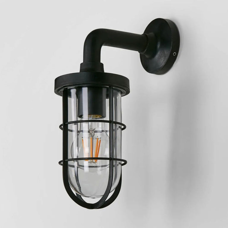 Submarine Outdoor Wall Light Black IP54 - ELPIM30517BLK