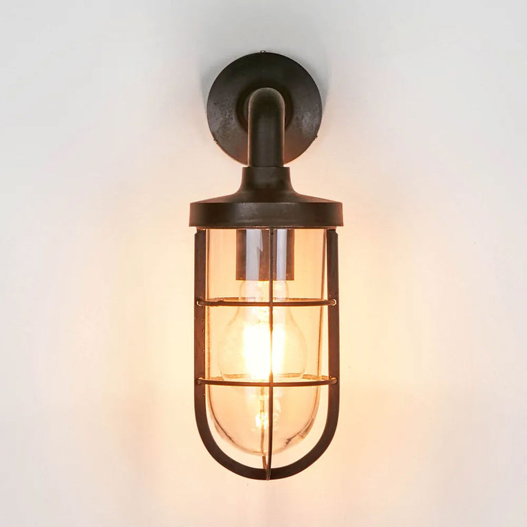 Submarine Outdoor Wall Light Black IP54 - ELPIM30517BLK