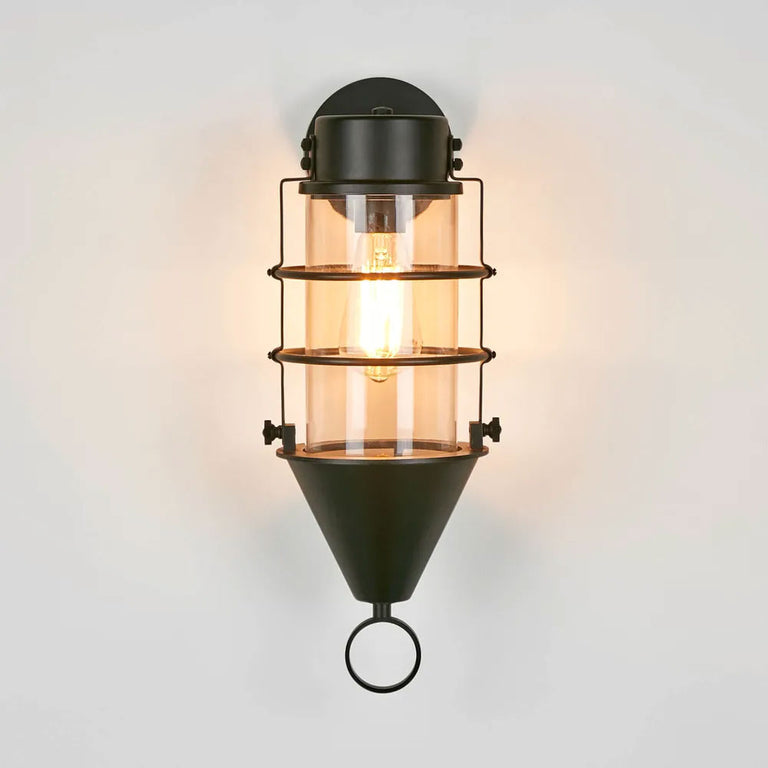 Eastwood Outdoor Wall Light Black - ELPIM30677BLK