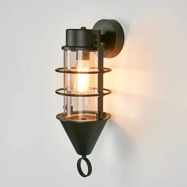 Eastwood Outdoor Wall Light Black - ELPIM30677BLK