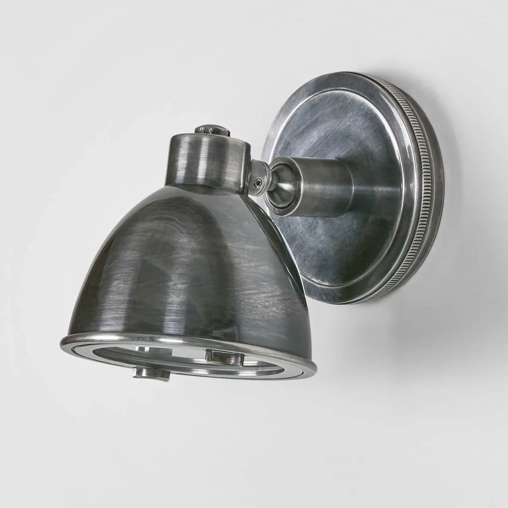Panama Outdoor Wall Light Antique Silver IP54 - ELPIM31246AS