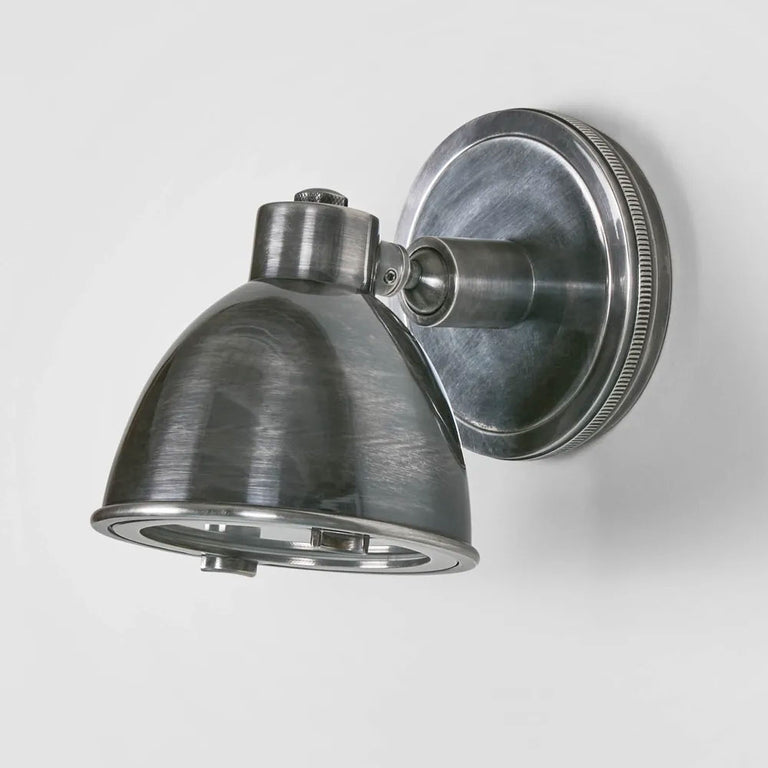 Panama Outdoor Wall Light Antique Silver IP54 - ELPIM31246AS