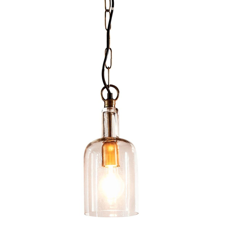Hamburg Hanging Lamp Antique Brass - ELPIM31266AB