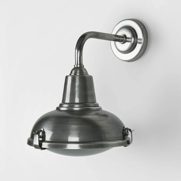 Catalina Outdoor Wall Light Antique Silver - ELPIM31328AS