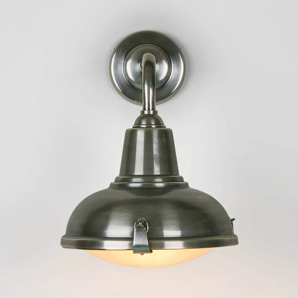 Catalina Outdoor Wall Light Antique Silver - ELPIM31328AS