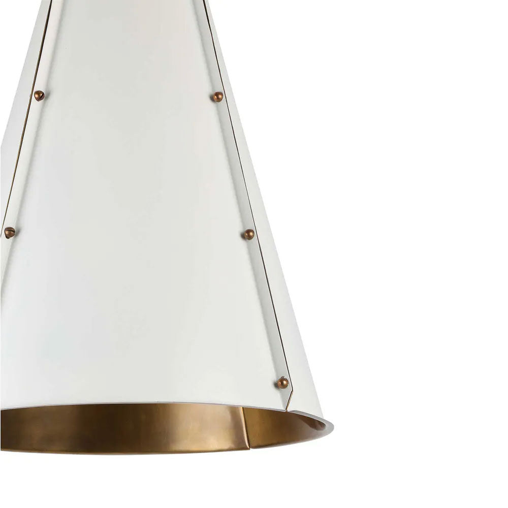 Capri Pendant White - ELPIM31553WHT