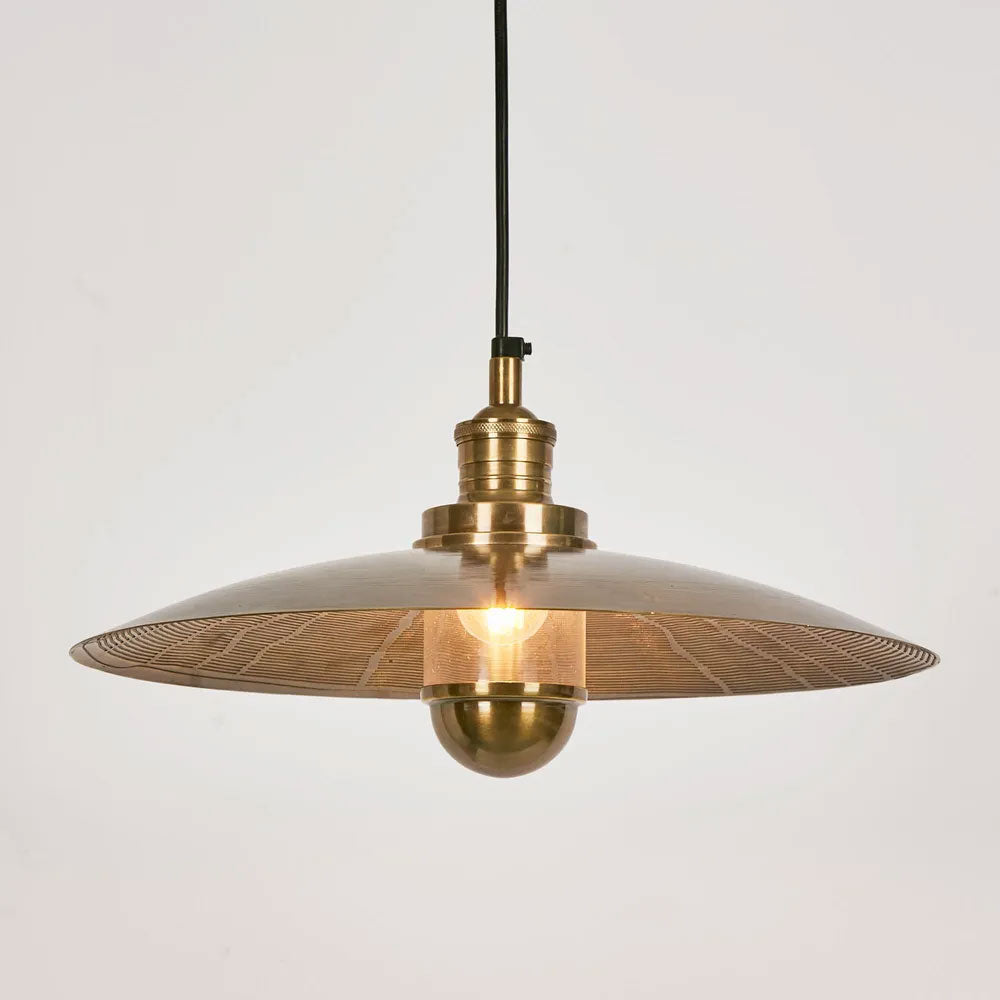 Henry Industrial Pendant Antique Brass - ELPIM31659AB
