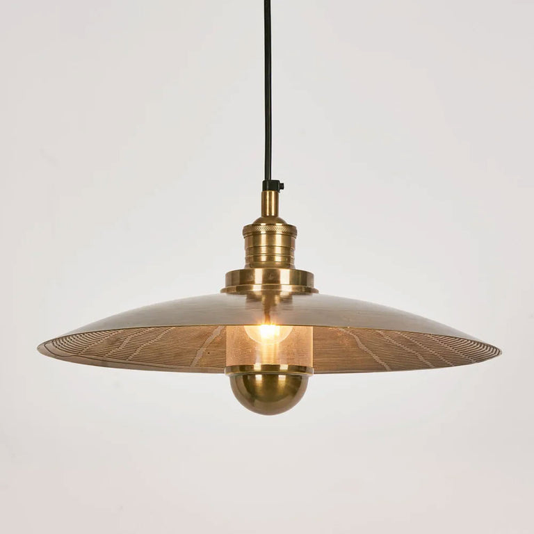 Henry Industrial Pendant Antique Brass - ELPIM31659AB