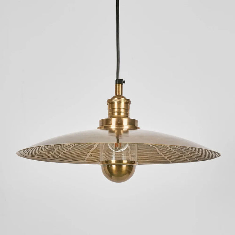 Henry Industrial Pendant Antique Brass - ELPIM31659AB