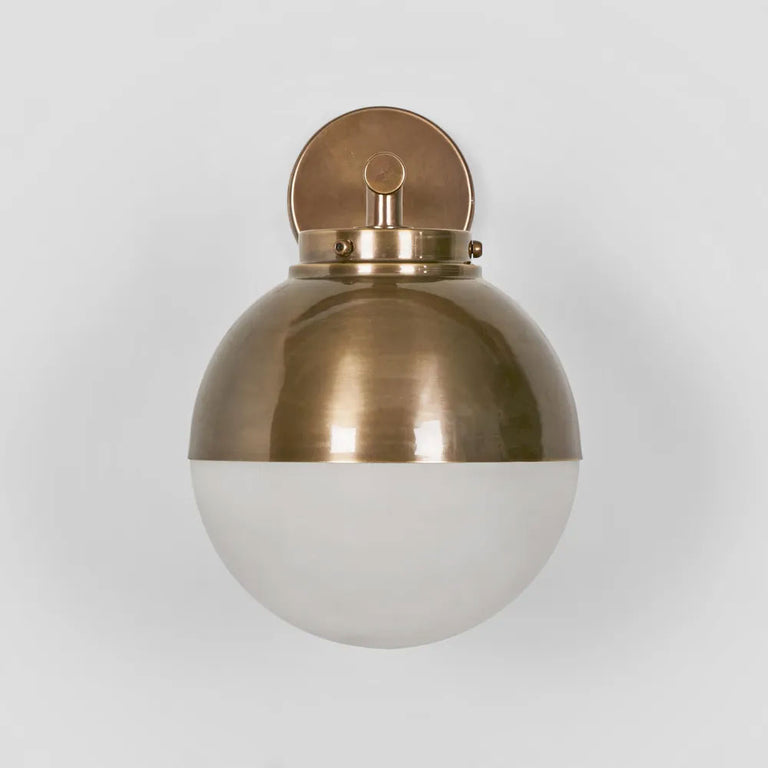 Carrington Outdoor Wall Light Antique Brass IP54 - ELPIM31662AB