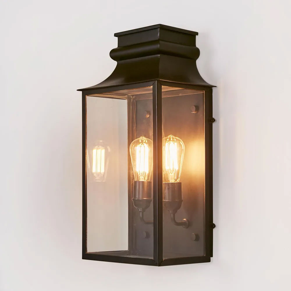 Westpoint Outdoor Wall Light Black IP54 - ELPIM31673BLK