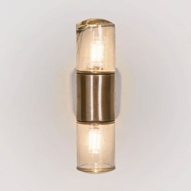 Plover Outdoor Wall Light Antique Brass IP54 - ELPIM31676AB