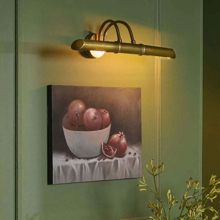 Bankers Wall Light Antique Brass - ELPIM31683AB