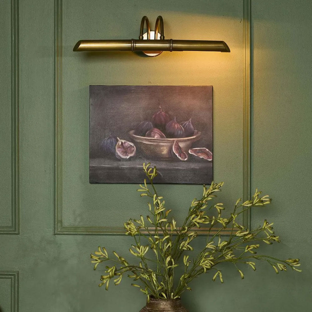 Bankers Wall Light Antique Brass - ELPIM31683AB