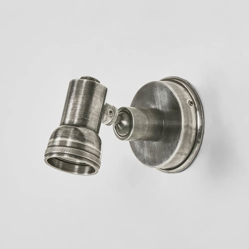 Carter Mini Wall Light Antique Silver - ELPIM31737AS