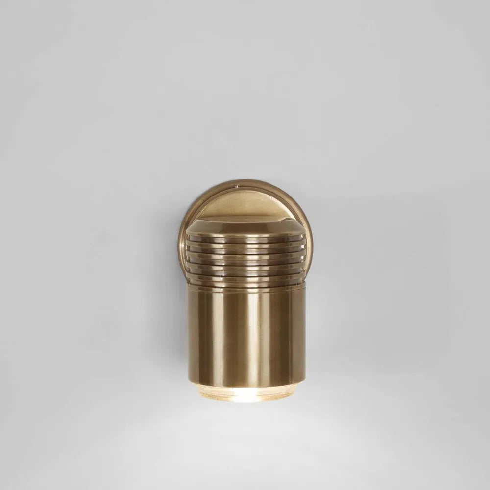Primrose Outdoor Wall Light Antique Brass - ELPIM31981AB