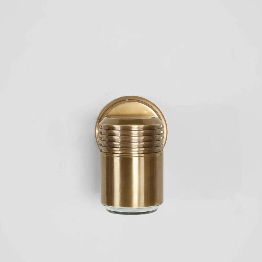 Primrose Outdoor Wall Light Antique Brass - ELPIM31981AB