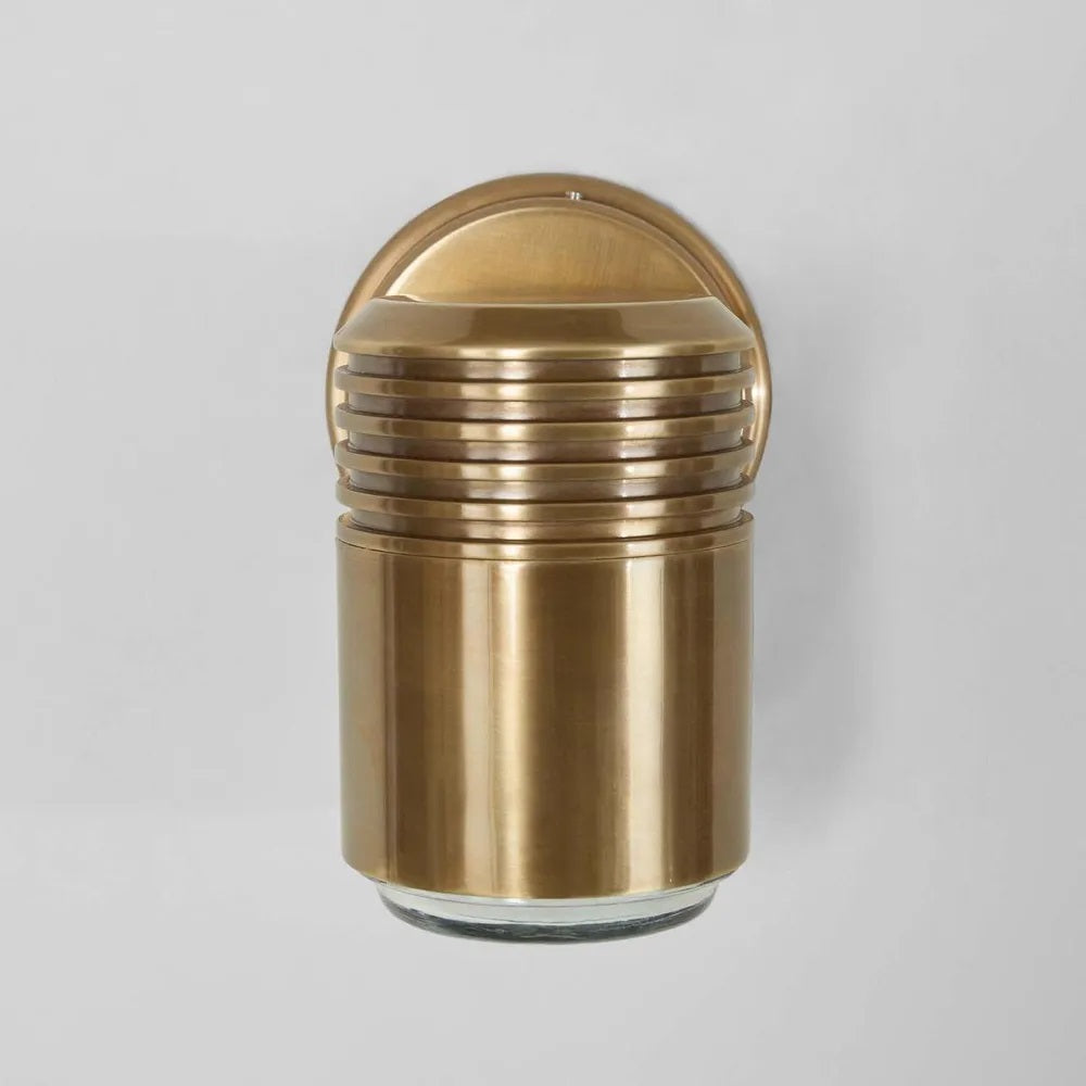 Primrose Outdoor Wall Light Antique Brass - ELPIM31981AB