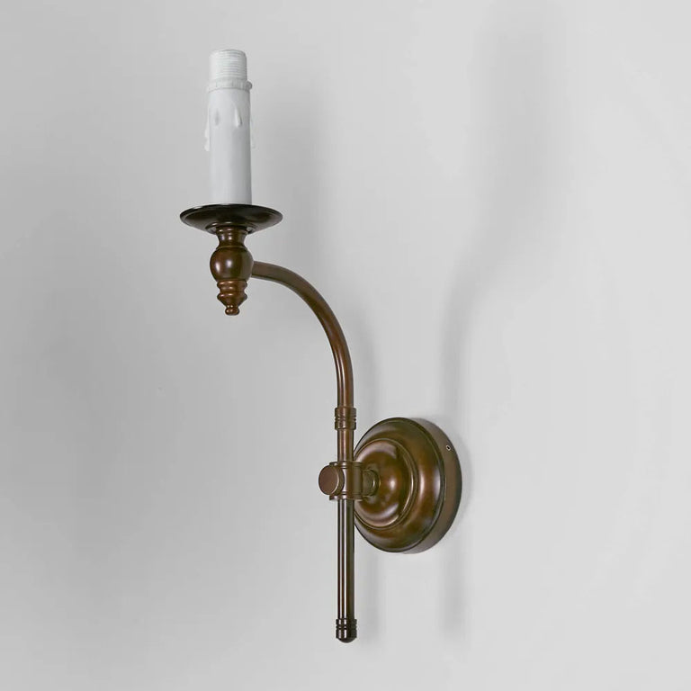 Soho Curved Wall Light Base Bronze - ELPIM50002FLBR