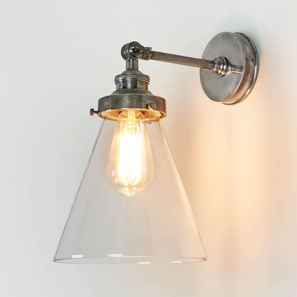 Francis Wall Light Antique Silver - ELPIM50167AS