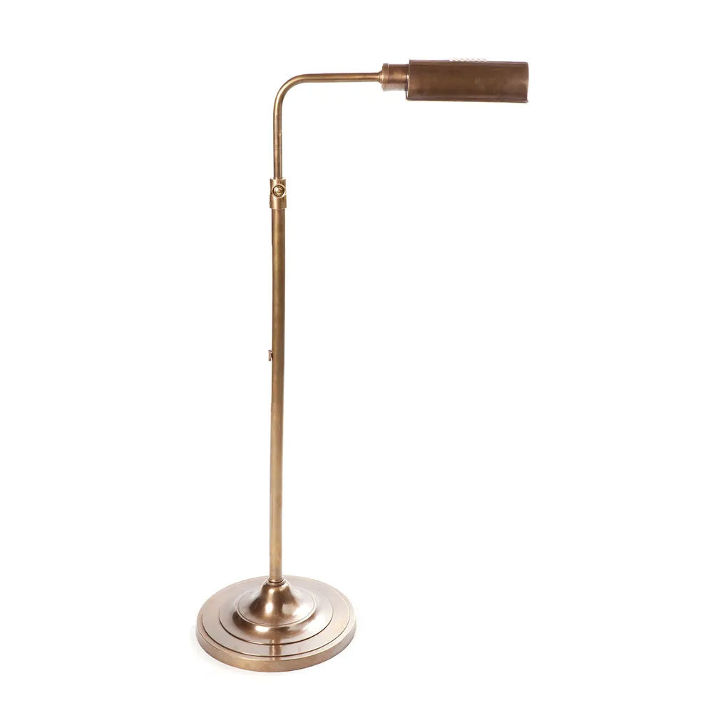 Brooklyn Floor Lamp Antique Brass - ELPIM50590AB